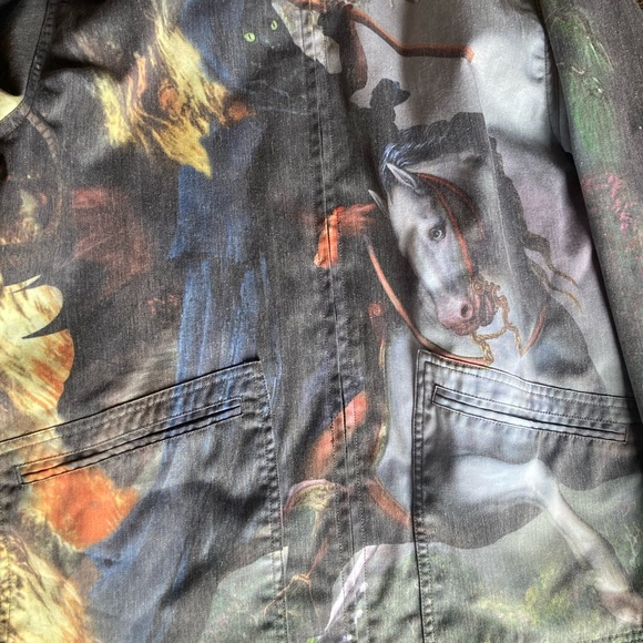 RIPNDIP Fire & Desire Denim Coach Jacket Rare - Picture 8 of 10